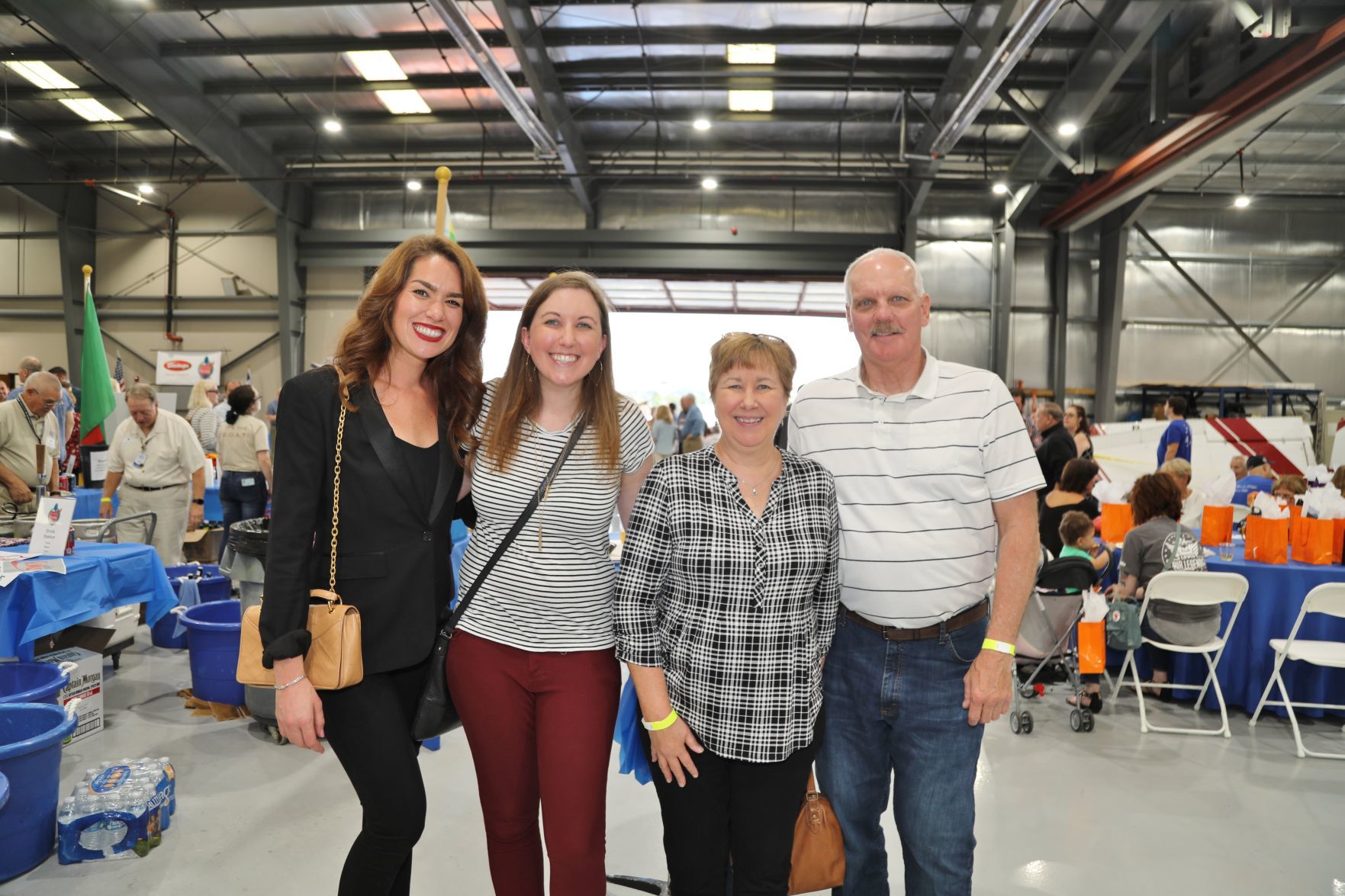 Michelle Mann, Jody Sims, Barb and Jeff Hannah